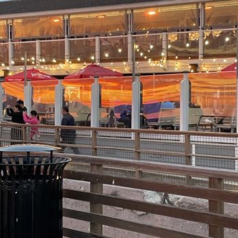 Wooly's - Outdoor patio area from outside - Seafood Near Me - Pismo Beach, California Wooly's - Outdoor patio area from outside - Seafood Near Me - Pismo Beach, California