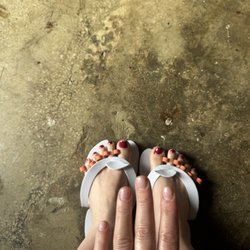 EPOCH Nail Bar & Beauty Lounge - Mani pedi with nail repair $73, great price!