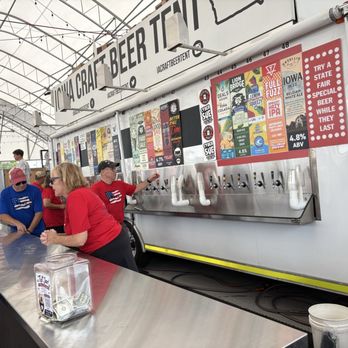 Iowa State Fair - MANY Craft beer choices - Festivals Near Me - Des Moines, Iowa