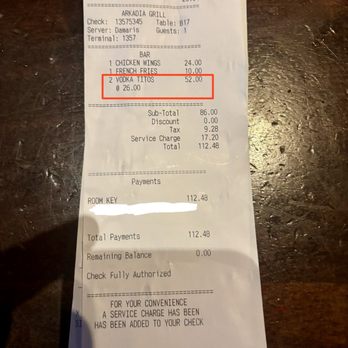 Arkadia Grill - Beware of the cost of a Tito's Moscow Mule. - Burgers Near Me - Miami Beach, Florida