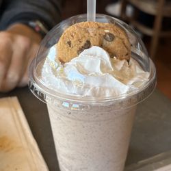 Big Basin Burger Bar - Cookie milk shake