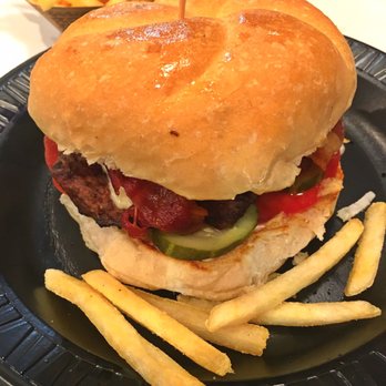 Seminole Subs & Gyros - Bacon Cheese Burger with Fries. - Sandwiches Near Me - Clearwater, Florida Seminole Subs & Gyros - Bacon Cheese Burger with Fries. - Sandwiches Near Me - Clearwater, Florida