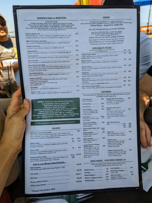 Menu photo 1 Tides Restaurant & Pub Nahant, MA Menu photo 1 Tides Restaurant & Pub Nahant, MA