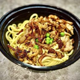 Jajangmyeon. 4 out of 5 first bite after mix. 2 out of 5 second bite on. Jajangmyeon. 4 out of 5 first bite after mix. 2 out of 5 second bite on.
