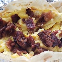 Bacon and Egg Tacos