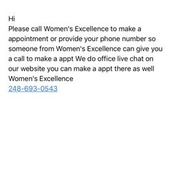 Women's Excellence in Obstetrics and Gynecology