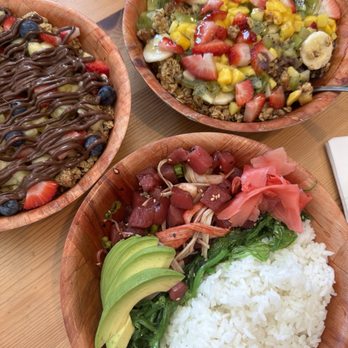 Zeke's - Breakfast Bowl Madison princess Bowl Spicy Poke with Sushi Rice - Acai Bowls Near Me - Chesapeake, Virginia