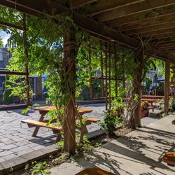 Taino Smokehouse - Patio dining