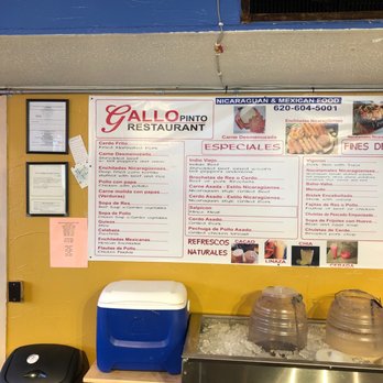 Gallo Pinto - Menu - Mexican Near Me - Liberal, Kansas