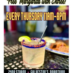 Tequila Rock Kitchen & Cantina - Margarita Therapy Thursdays! Free Marg with Meal!