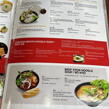 Joe's Pho Original - Menu - Vietnamese Near Me - San Leandro, California