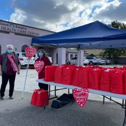 Inland Empire Adult Day Health Care Center - Valentine's Day drive-thru Parade