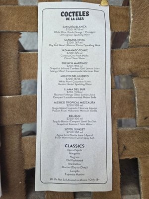 Menu photo 3 Jazamango Todos Santos, BCS Menu photo 3 Jazamango Todos Santos, BCS