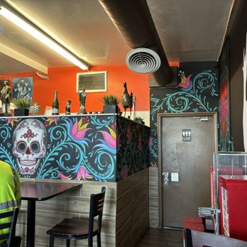 Santiagos Taco Shop - Fun interior decor - Mexican Near Me - Perris, California Santiagos Taco Shop - Fun interior decor - Mexican Near Me - Perris, California