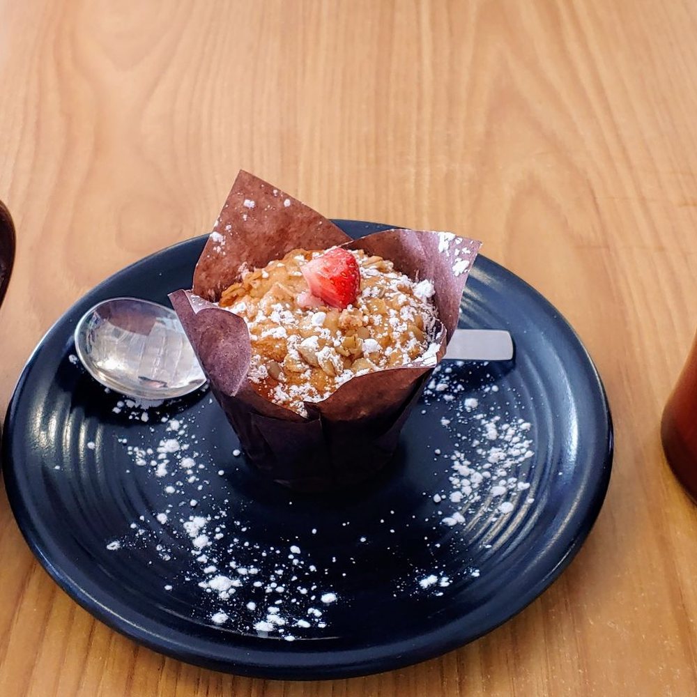 Pelican Grill - Strawberry muffin - Breakfast & Brunch Near Me - Seabrook, Texas Pelican Grill - Strawberry muffin - Breakfast & Brunch Near Me - Seabrook, Texas