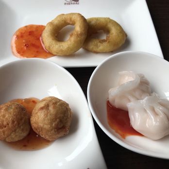 Sokusai - Tintenfischringe, Garnelen Dumplings und Takoyaki (geschmacklich nicht authentisch) - Sushi Bars Near Me - Wiesbaden, HE