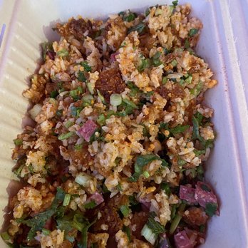 SXSE Food - Pork Crispy Fried Rice - Food Trucks Near Me - Austin, Texas SXSE Food - Pork Crispy Fried Rice - Food Trucks Near Me - Austin, Texas