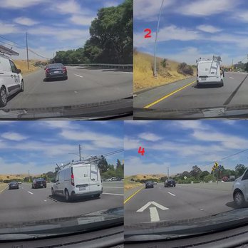 Bug Zappers Pest Control - Guy goes up the left side of the hiway to road rage me - swings to my right, then backs off when he sees I have a camera on him. Very scary - Pest Control Near Me - Martinez, California Bug Zappers Pest Control - Guy goes up the left side of the hiway to road rage me - swings to my right, then backs off when he sees I have a camera on him. Very scary - Pest Control Near Me - Martinez, California