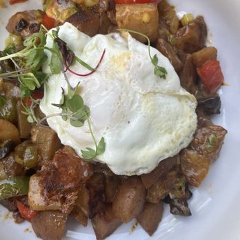 Society Kitchen - Cheesy Hash - New American Near Me - Santa Monica, California Society Kitchen - Cheesy Hash - New American Near Me - Santa Monica, California