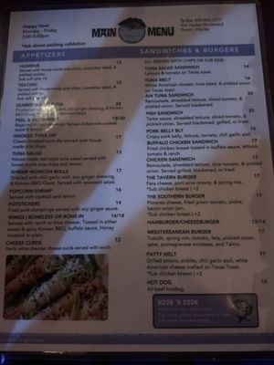 Menu photo 2 The Harbor Tavern Destin, FL Menu photo 2 The Harbor Tavern Destin, FL