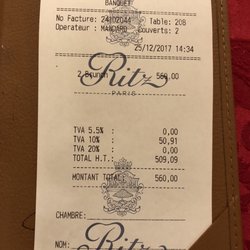 Le Grand Brunch du Ritz Paris