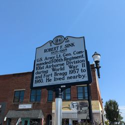 Robert F Sink - Robert F. Sink Historical Marker, Lexington