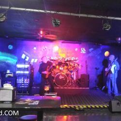 Two Rivers Tavern - Everybody having a good time on stage.