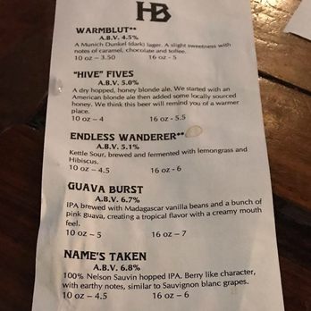 Heist Brewery - 2/5/2019 beer menu - New American Near Me - Charlotte, North Carolina Heist Brewery - 2/5/2019 beer menu - New American Near Me - Charlotte, North Carolina