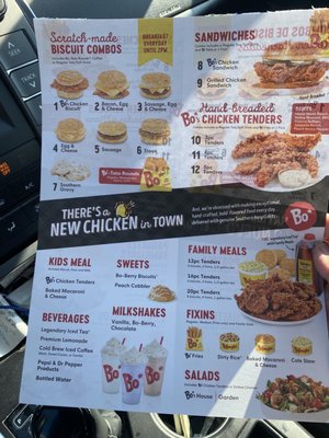 Menu photo 4 Bojangles Euless, TX
