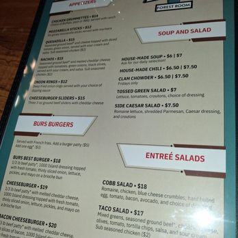 Burs Restaurant - Menu - Diners Near Me - Lakewood, Washington