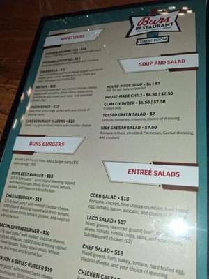 Menu photo 2 Burs Restaurant Lakewood, WA