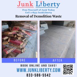 Junk Liberty - construction debris removal made simple.