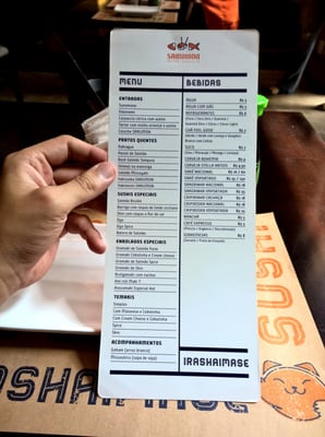 Menu photo 2 Sarumon São Paulo, SP