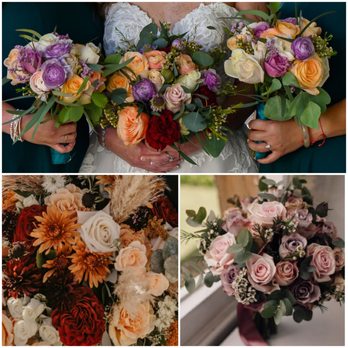 Expressions Floral - Bottom pictures are the bouquets agreed upon, top picture contains the bouquets I received - Florists Near Me - Gilroy, California Expressions Floral - Bottom pictures are the bouquets agreed upon, top picture contains the bouquets I received - Florists Near Me - Gilroy, California