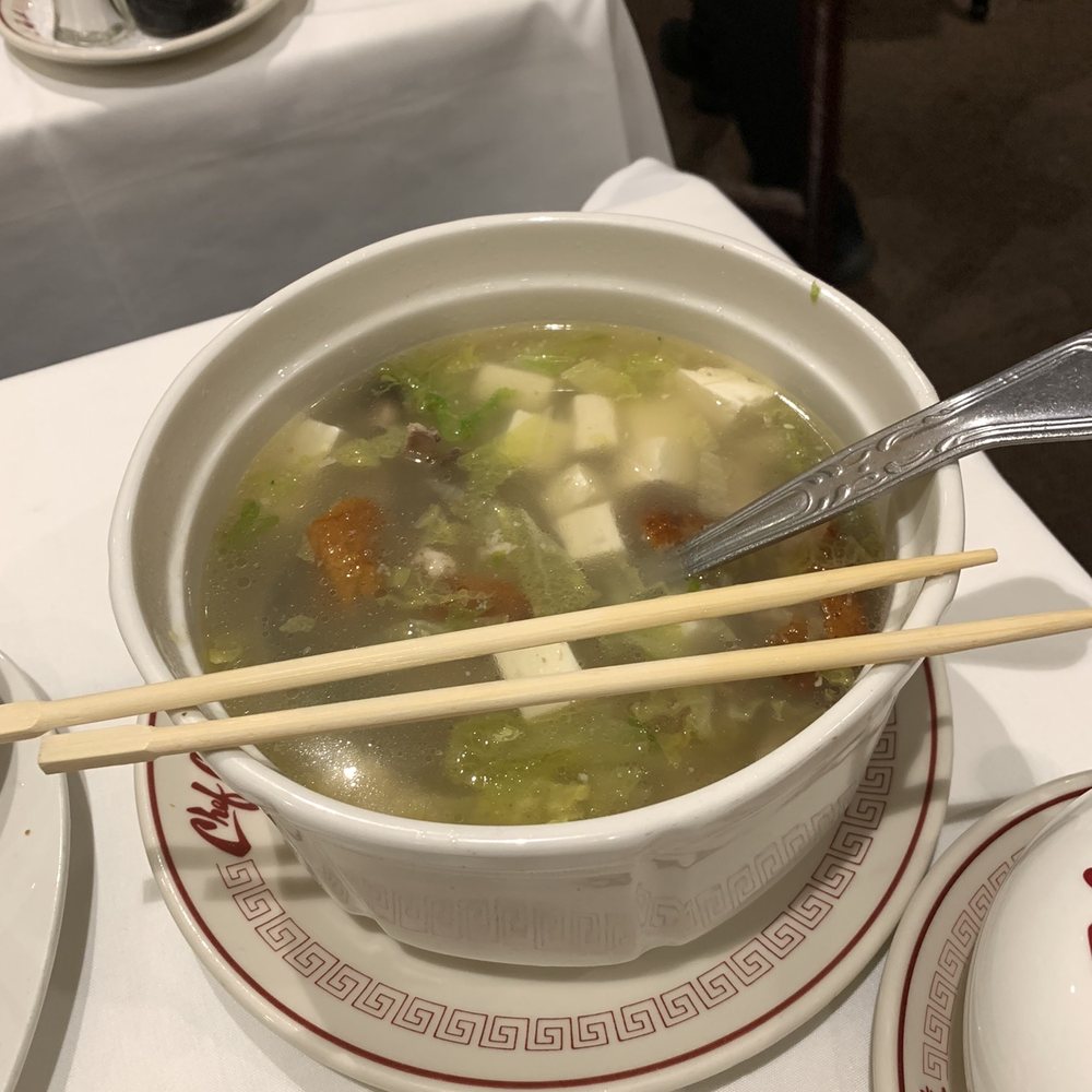 Chef Chu's - Soup with the duck bones - Chinese Near Me - Los Altos, California Chef Chu's - Soup with the duck bones - Chinese Near Me - Los Altos, California