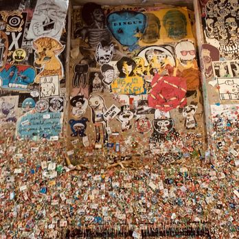 The Gum Wall - Local Flavor Near Me - Seattle, Washington The Gum Wall - Local Flavor Near Me - Seattle, Washington