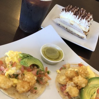 O'side Bakery - Breakfast tacos hold the cheese and no meat. Cold brew and tiramisu - Breakfast & Brunch Near Me - Oceanside, California O'side Bakery - Breakfast tacos hold the cheese and no meat. Cold brew and tiramisu - Breakfast & Brunch Near Me - Oceanside, California