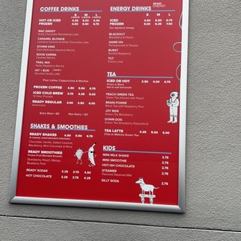 Ready Coffee - Menu 2024 - Coffee & Tea Near Me - Wappingers Falls, New York