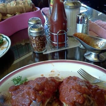 Junkyard Cafe - The most insane calzone.....stuffed with lasagna - American Near Me - Simi Valley, California