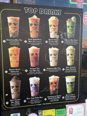 Menu photo 1 TJ Cups San Francisco, CA Menu photo 1 TJ Cups San Francisco, CA
