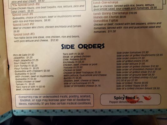 Menu photo 8 El Maguey Grover, MO