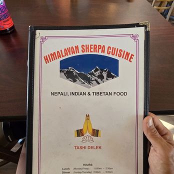 Himalayan Sherpa Cuisine - Front Menu to verify - Himalayan/Nepalese Near Me - Carlsbad, California Himalayan Sherpa Cuisine - Front Menu to verify - Himalayan/Nepalese Near Me - Carlsbad, California
