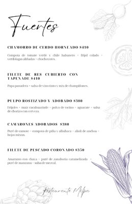 Menu photo 2 Restaurante Milpa Holbox Holbox, ROO