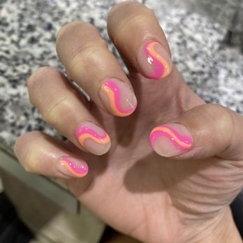 Sky Nail Spa - Dip nails with gel design - Nail Salons Near Me - Midlothian, Virginia Sky Nail Spa - Dip nails with gel design - Nail Salons Near Me - Midlothian, Virginia