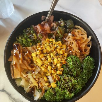 Strings Ramen - Vegetable Don (no egg) - Ramen Near Me - Madison, Wisconsin