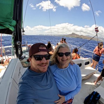 Maita'i Catamaran - On catamaran enjoying Sunday Funday 2022 - Boating Near Me - Honolulu, Hawaii