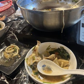 Zu Hot Pot - My finished hot pot - Hot Pot Near Me - Albuquerque, New Mexico