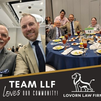 Lovorn Law Firm - Associate Attorney Tom Railsback and Owner Shawn Lovorn at Boerne Chamber networking event - Criminal Defense Law Near Me - Boerne, Texas Lovorn Law Firm - Associate Attorney Tom Railsback and Owner Shawn Lovorn at Boerne Chamber networking event - Criminal Defense Law Near Me - Boerne, Texas