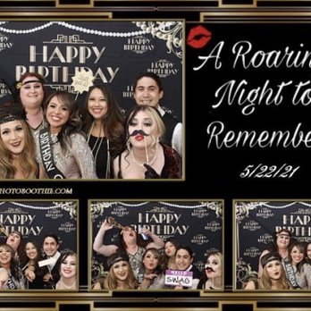 Photoboothie - The beautiful template Charles created. I gave him direction on the theme, colors, text and to include red lips. He nailed it! - Photo Booth Rentals Near Me - Montclair, California