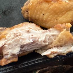 I will not be ordering from Wingstop again and I strongly urge others to inspect your food before eating it.